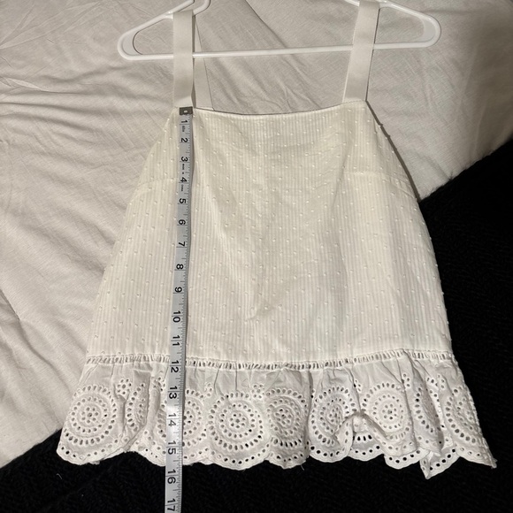 J Crew Factory Eyelet Tank Top - Picture 7 of 9